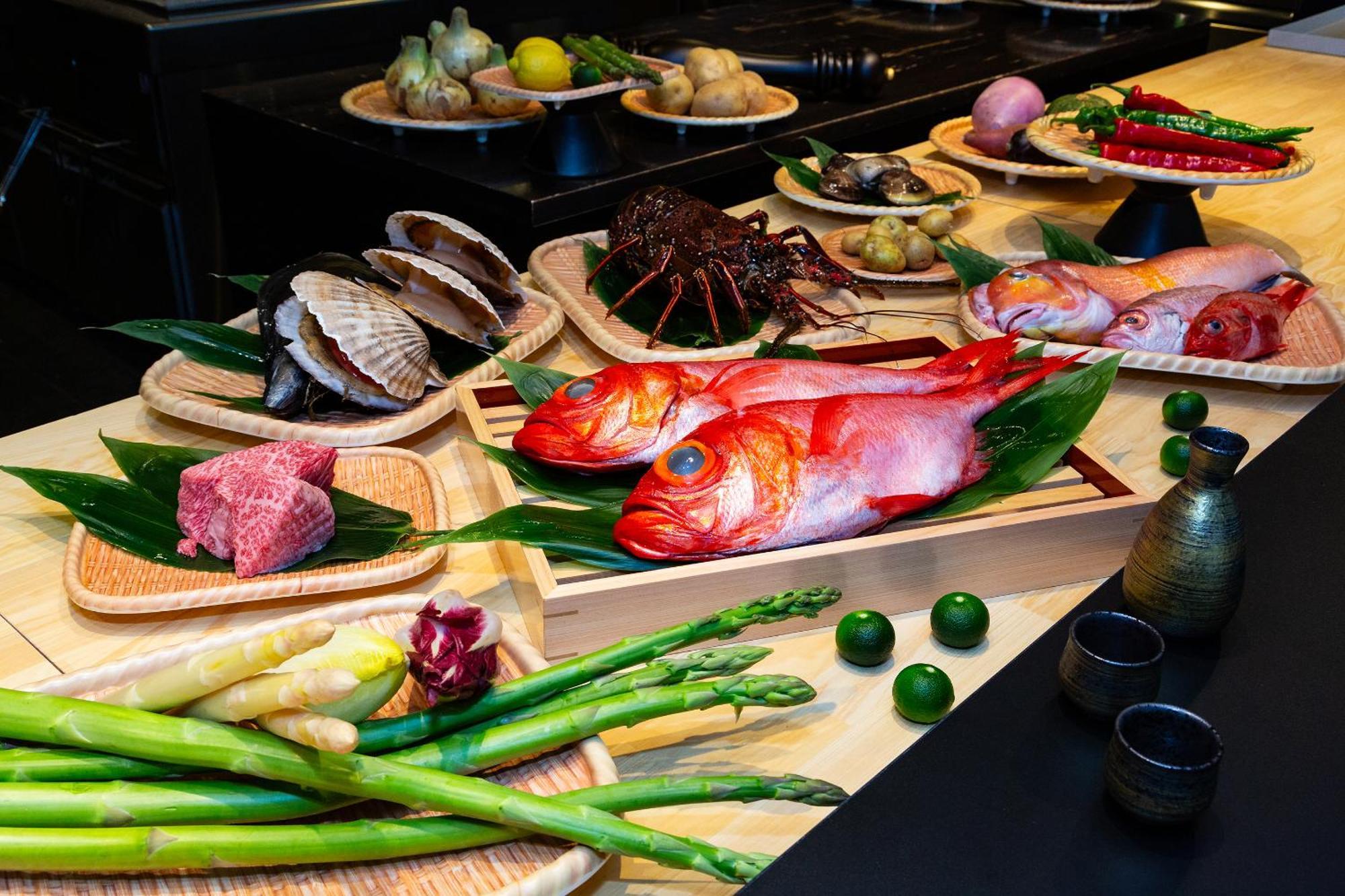 Good Nature Hotel Κιότο Εξωτερικό φωτογραφία Ingredients for a Japanese meal
