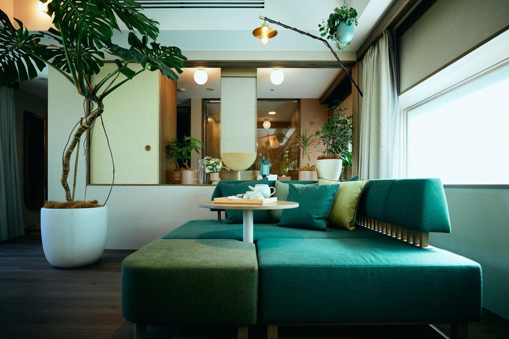 Good Nature Hotel Κιότο Εξωτερικό φωτογραφία The interior of the lounge